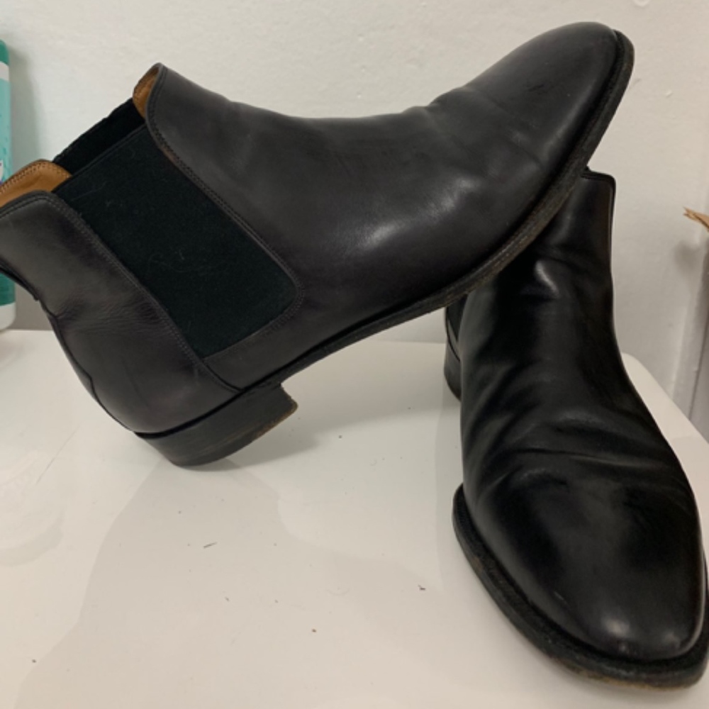 John Lobb Patent Leather Chelsea Boot
